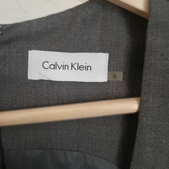Calvin Klein Classic Grey Sheath Dress - Picture 4 of 4
